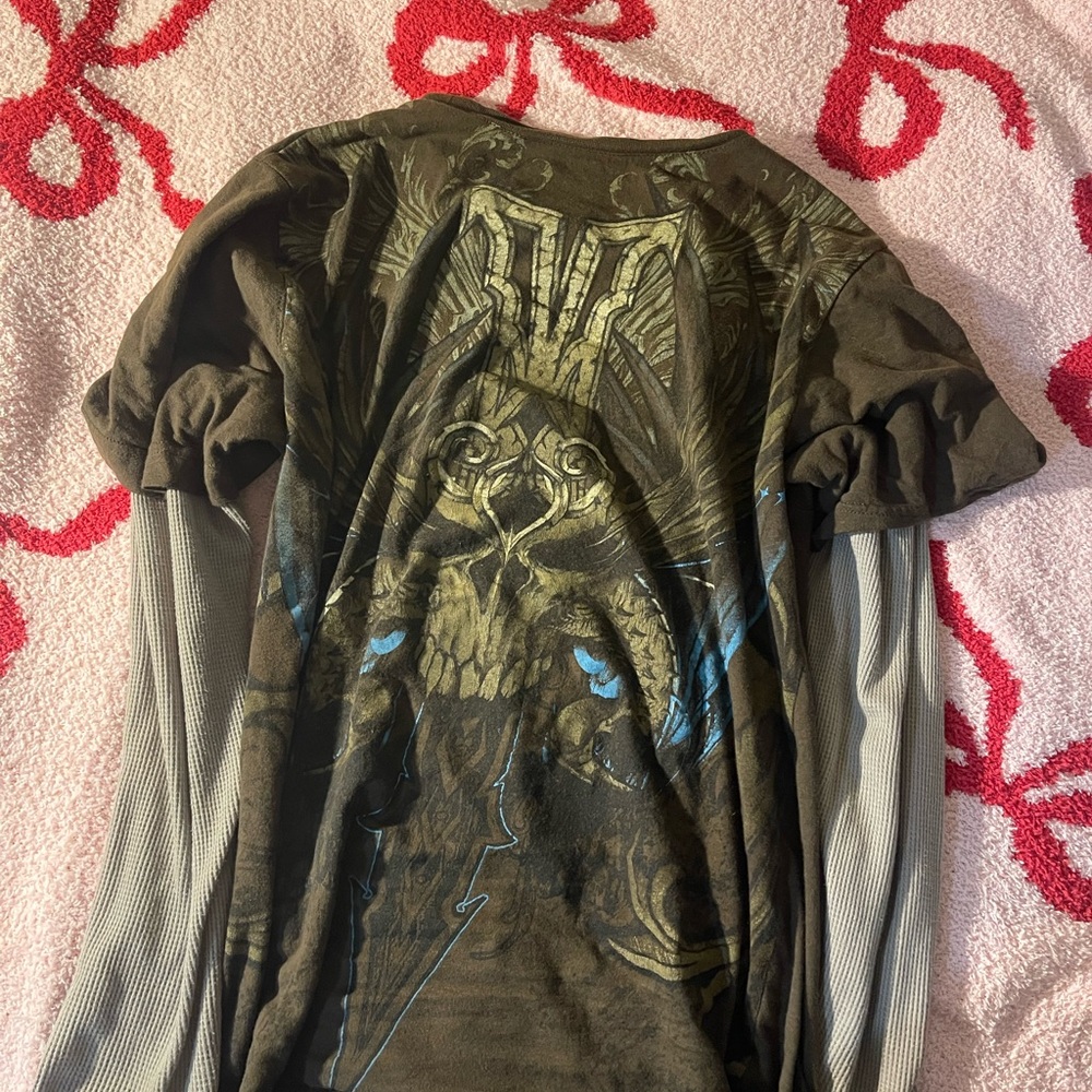 Men's Graphic Long Sleeve Shirt
